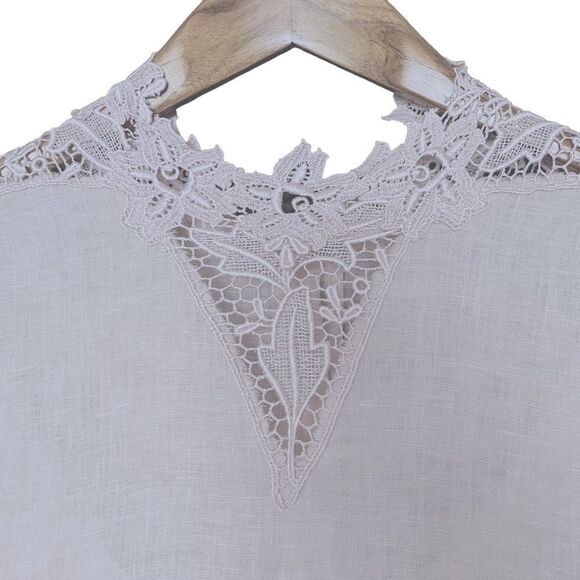 Capriccio by Digna Victorian Linen & Lace Two Piece Dress - Picture 4 of 12